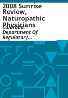 2008_sunrise_review__naturopathic_physicians
