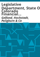 Legislative_Department__State_of_Colorado_financial_audit_report__years_ended_June_30__2003_and_2002