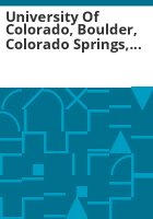 University_of_Colorado__Boulder__Colorado_Springs__Denver_and_Medical_Center_financial_statements_as_of_June_30__1978