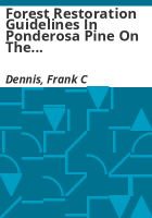 Forest_restoration_guidelines_in_ponderosa_pine_on_the_Front_Range_of_Colorado